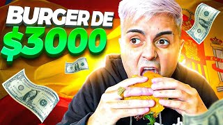 🇪🇸 LLEGUE A ESPAÑA 🇪🇸 La HAMBURGUESA mas CARA de MI VIDA 🍔  Markito Comunica 3000🤑 [upl. by Eseuqcaj]