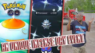 Pokémon Go An Unique Incense Day Event [upl. by Zined]