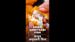 Fried Amritsari Fish  Crispy Fried Fish  अमृत्सरी फ़िश फ़्राई  Amritsari Fish Fry Shorts [upl. by Yeta409]