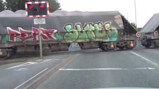 Bardon Hill Quarry Level Crossing [upl. by Shaer]