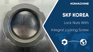 SKF KOREA  Lock Nuts With Integral Locking Screw KMFE19  INV05124 [upl. by Swenson]