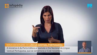 Dicionário de Língua Gestual Portuguesa na Infopédia [upl. by Aihseuqal890]