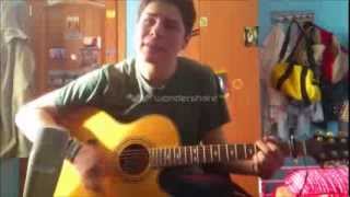 Ci sono anchio883Max Pezzali Acoustic Cover  TAB [upl. by Eornom]