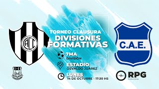 7ma Divisiones Formativas  Central Córdoba vs Estudiantes  RPG [upl. by Aryl]