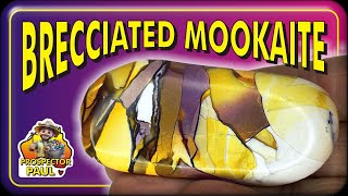 A How to Guide  Cutting and Tumble Polishing Mookaite crystals gemstone minerals geology [upl. by Eednyl]