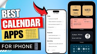 5 Best Free Calendar Apps for iPhone 2024 ✅ [upl. by Juetta]