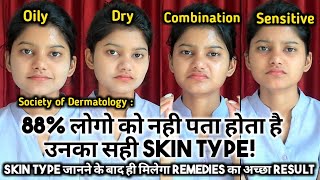 Know Your Skin Type Using Simple Techniques  AnchalShukla [upl. by Ellard702]