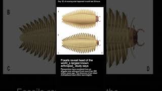 Fossils reveal head of the worlds largest known arthropod study says [upl. by Air761]