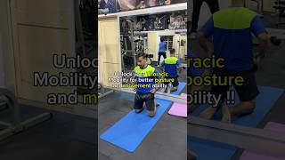 Thoracic spine Mobility  mobility shoulder warmupexercise [upl. by Thelma]