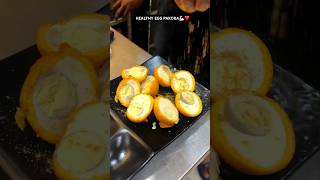 Healthy EEG pakoda 😛 short food cooking cookingfood recipe [upl. by Aihsenak556]