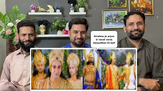 Mahabharat Episode 176 Part 2 Arjun wants Krishna on his side PAKISTAN REACTION [upl. by Notsnarc]