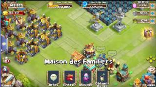 Castle Clash FR  Tuto sur les familiers [upl. by Coltun]