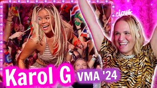 Karol G  quotSi Antes Te Hubiera Conocidoquot  2024 VMAs REACTION [upl. by Hurwitz]