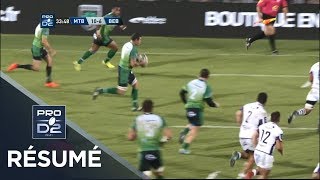 PRO D2  Résumé MontaubanBourgenBresse 3719  J8  Saison 20182019 [upl. by Kensell938]