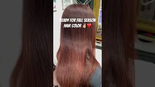 hair color trends for fall season ❤️  HAIRSTUDIOBYMHAR  MHAR LUXE BEAUTY [upl. by Anat]