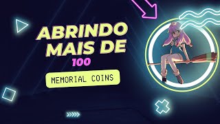 ABRINDO MAIS DE 100 MEMORIAL COINS NO PANGYA INFINITY [upl. by Heiner]