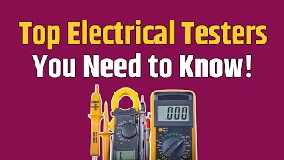 Different Types Of Electrical Meters जो आपको जानना चाहिए 🤔  Electrical TestingTools Electrical [upl. by Anyak]