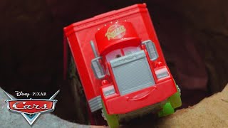 Lightning McQueen Rescues Mack  Pixar Cars [upl. by Fionnula]