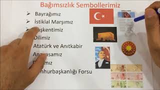 1dkda BAÄIMSIZLIK SEMBOLLERÄ°MÄ°Z [upl. by Smeaj]