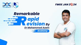 Rapid Revision Anatomy FMGE and NEET Pg  Dr Mohammed Azam [upl. by Nnayram625]