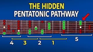 Connect All 5 Pentatonic Scale Positions With This Hidden Pathway  Lead Guitar Lesson [upl. by Temirf423]