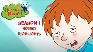 Season 1 Horrid Highlights  Horrid Henry Special  Cartoons for Children [upl. by Akinnor533]