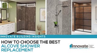 How to Choose the Best Alcove Shower Replacement Kit [upl. by Adnarb]