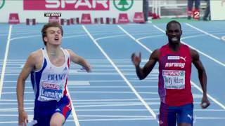 Championnats dEurope dathlétisme 2010 finale 200m homme  HD [upl. by Risley]