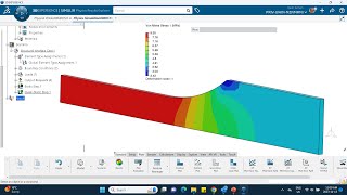 FEA Simple Creep Simulation 3DEXPERIENCE R2023x Epoxy Adhesive [upl. by Arraek]