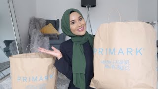 I SPENT £150 IN PRIMARK APRIL 2018 HAUL Zeinah Nur [upl. by Tory]