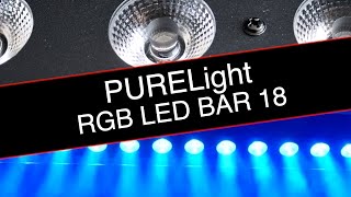 Purelight RGB LED BAR 18 [upl. by Debbi235]