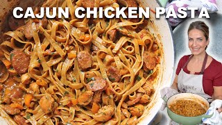 Cajun Chicken Pasta  Quick amp Easy Recipe [upl. by Ludba]