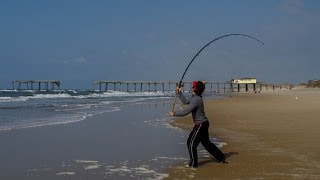 What to EXPECT Surf Fishing at NC Outer BanksCatching Everything [upl. by Gabriele]