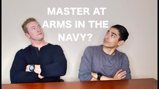 Joining the NAVY as a MASTERATARMS MA ft Austen Alexander [upl. by Georgiana]