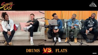 Drum VS Flats  SquADD Cast Versus  Ep 4  All Def [upl. by Ruffi]