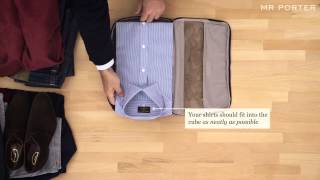 How To Pack With Tumi  MR PORTER [upl. by Leis321]