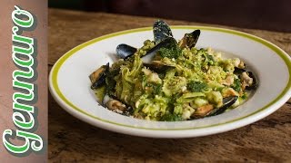 Seafood Pasta amp Almond Pesto  Gennaro Contaldo [upl. by Knepper]