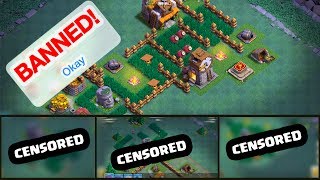 BANNED These players were Clash of Clans Builder Hall bases [upl. by Eicyal]