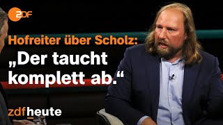 Hofreiter gibt Kanzler Scholz die Schuld für den AmpelZoff  Markus Lanz vom 23 August 2023 [upl. by Ailero3]