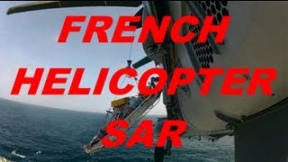 FRENCH HELICOPTER SARquotThe old lady aboard the Balmoralquot [upl. by Orsa697]