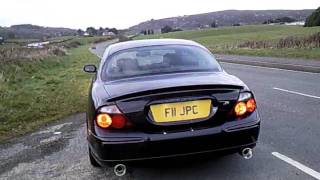 Jaguar S Type R Performance Exhaust  Clip 2 [upl. by Carl]