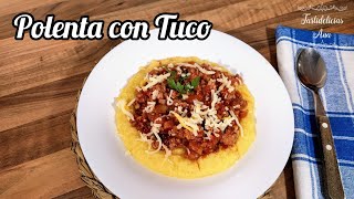 COMO PREPARAR POLENTA  Receta FÁCIL [upl. by Owena]