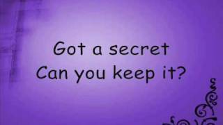 Secret Lyrics By The Pierces [upl. by Supat]