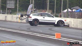 Bracket Pro Highlights Part 2  Pan American Nationals at Atco Dragway 2022 [upl. by Maxima82]