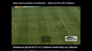 Pes 2014  2013 Aşırtma Gol Atma Anlatım [upl. by Noyr]