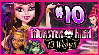 ☆ Monster High 13 Wishes Walkthrough Part 10 Wii WiiU Full Gameplay ☆ [upl. by Ahsuas704]