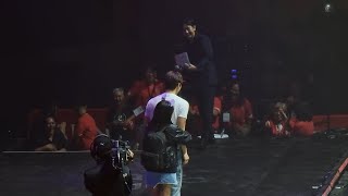 Ji Chang Wook ReEnacts Welcome to Samdalri Hug Scene with Super Lucky Fan 🥹😍  4K Fancam [upl. by Bravar752]