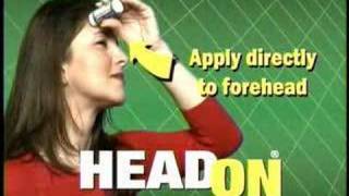 HEADON Apply directly to the forehead [upl. by Halden]