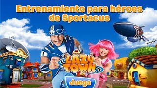 Lazy Town  Entrenamiento de Sportacus  Gameplay [upl. by Pena]