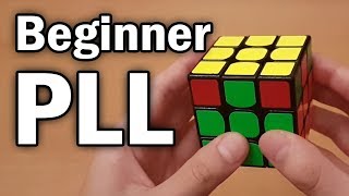 Rubiks Cube Easy 2Look PLL Tutorial Beginner CFOP [upl. by Ahsiket265]